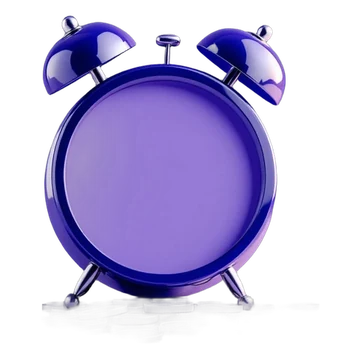 Réveil émaillé bleu à cadran violet, illustration du guide des jackpots must drop